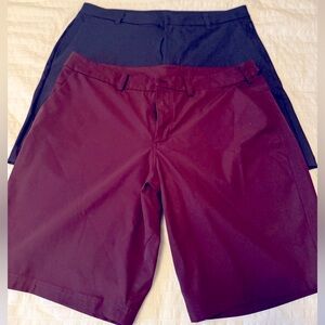 2 Lululemon 🍋 Classic/Commission Shorts 9” 36